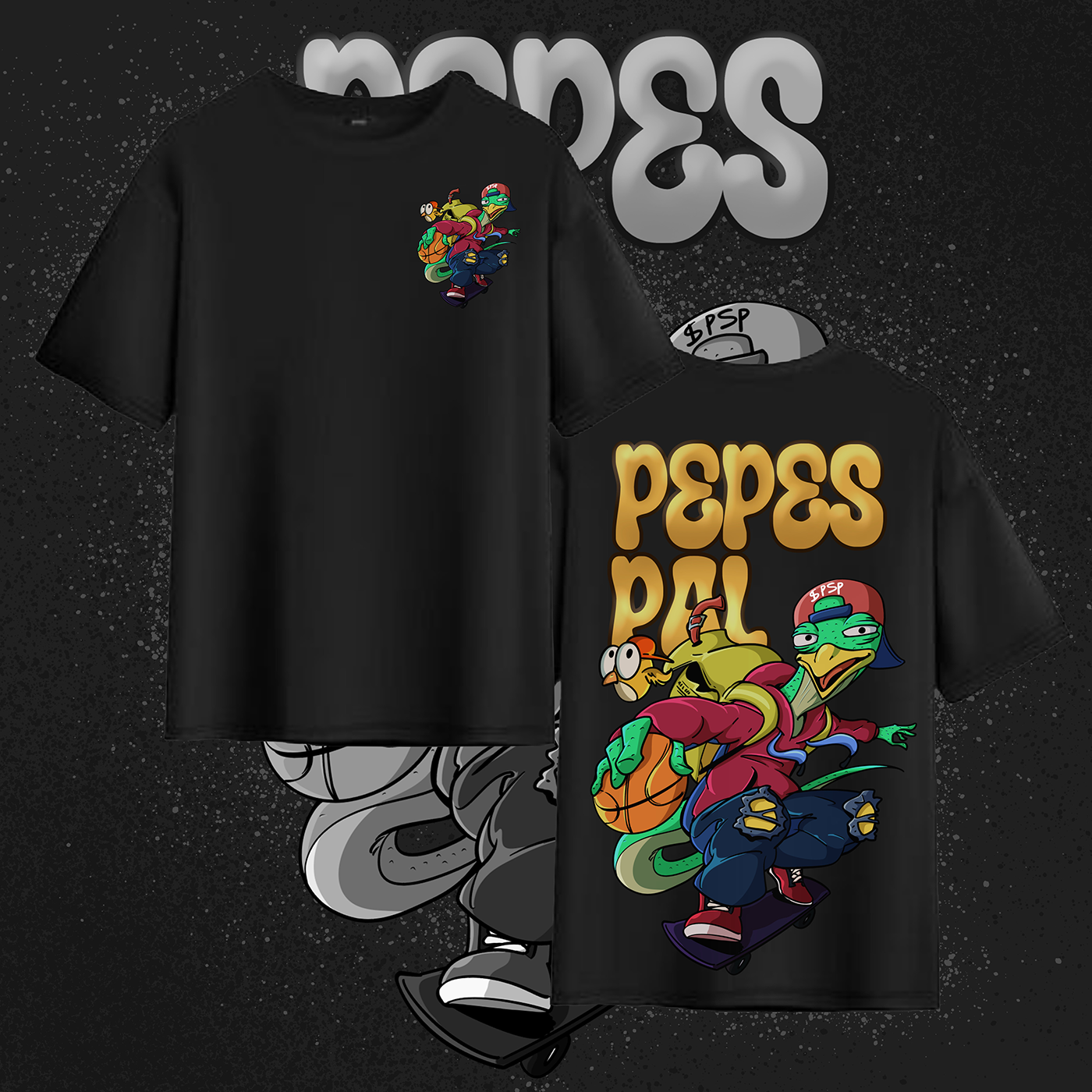 Skater Chameleon Tee